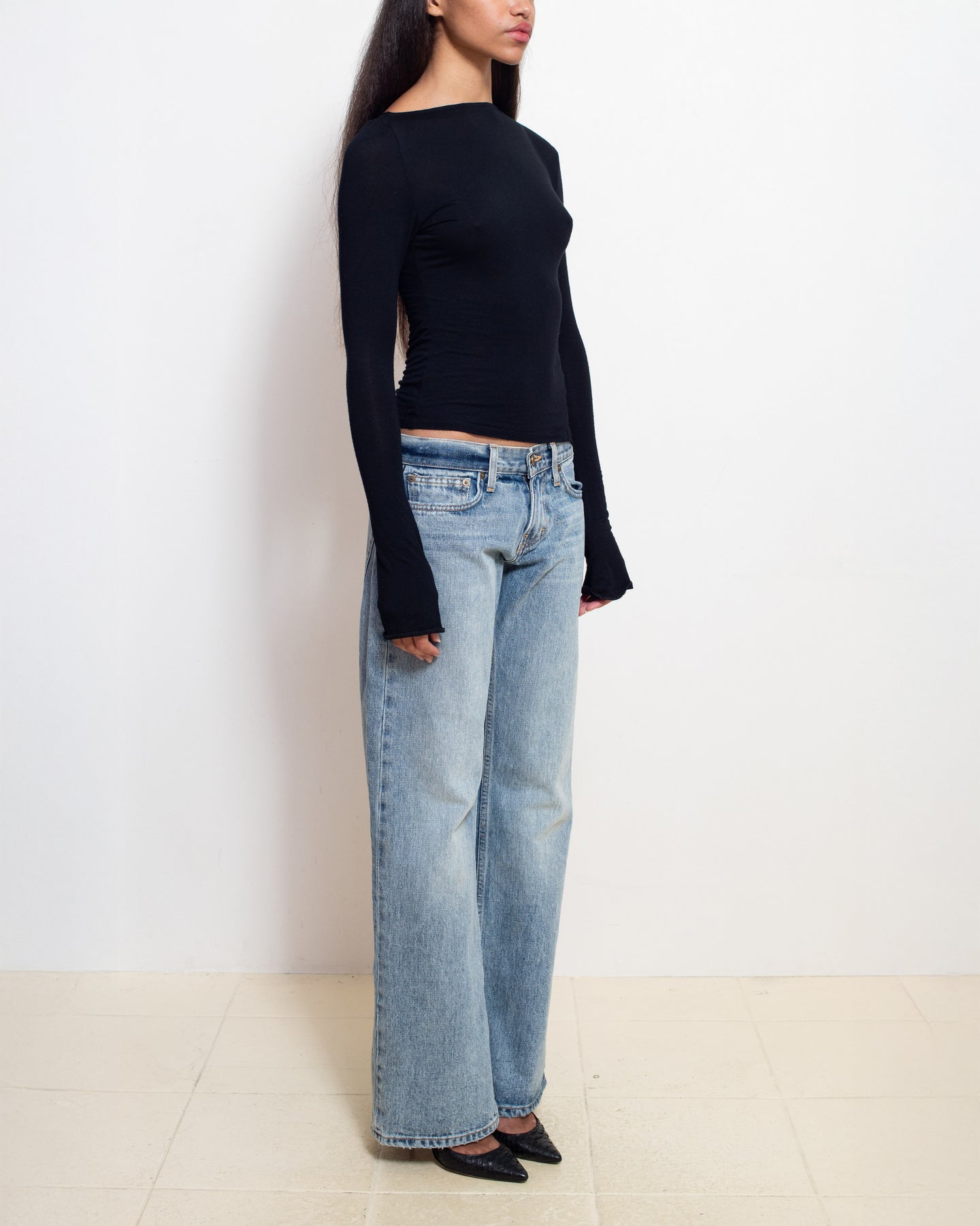 Light Wash Bootcut Jean